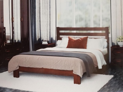 Кровать Вероника массив Бравомебель