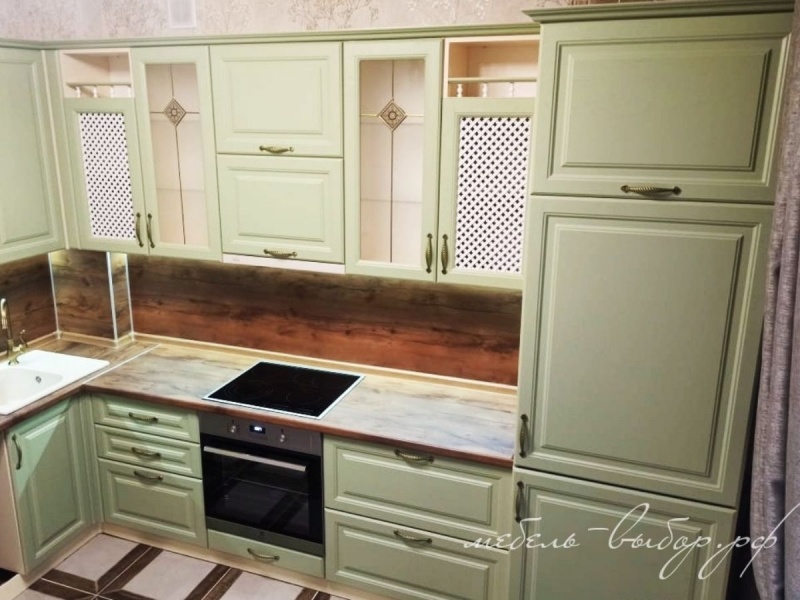 Кухня Прованс с фасадами МДФ